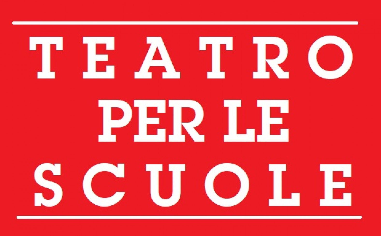 TEATRO PER GLI ISTITUTI SCOLASTICI